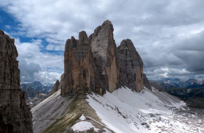 Three Peaks of Lavaredo. Picture by Sergio Ruzzenenti