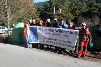 Cleaning action in Cercedilla