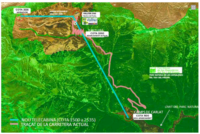 Vallter 2000 cable car project (2)