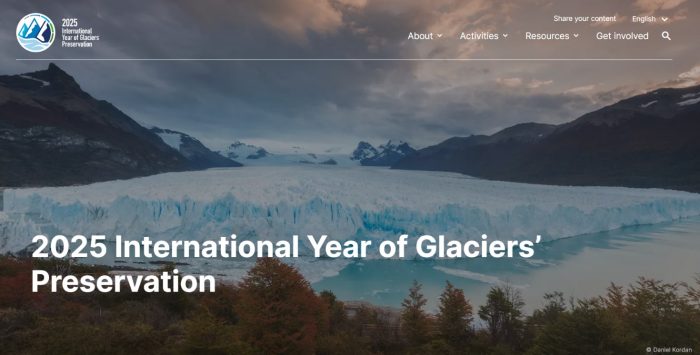 International Year of Glaciers' Preservation