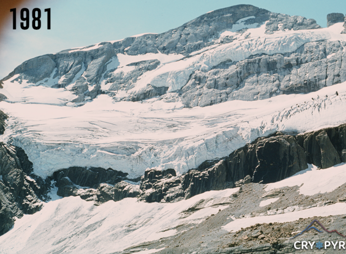 Monte Perdido Glacier, 1981
