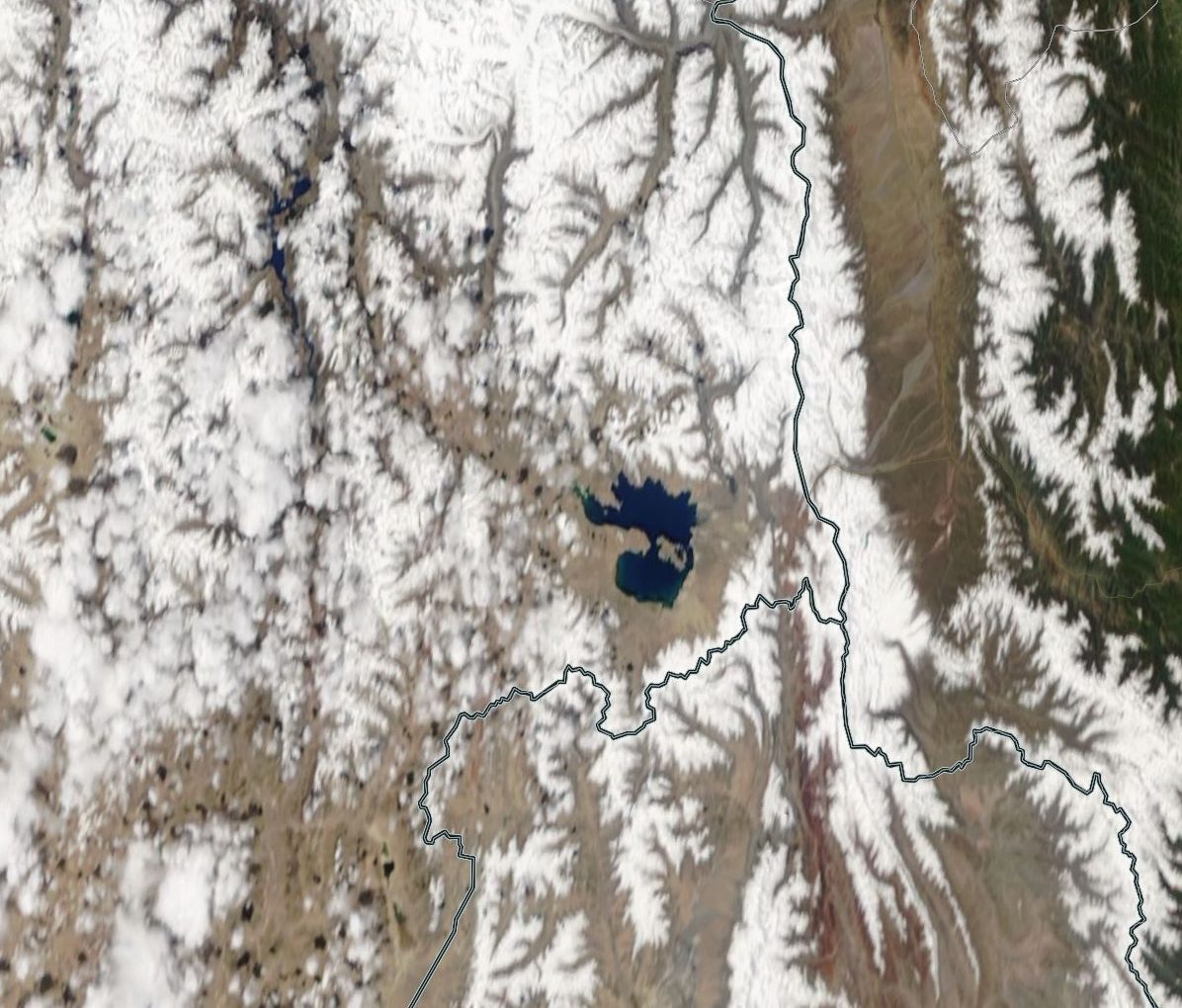 Glacial Lake Karakul, 2018